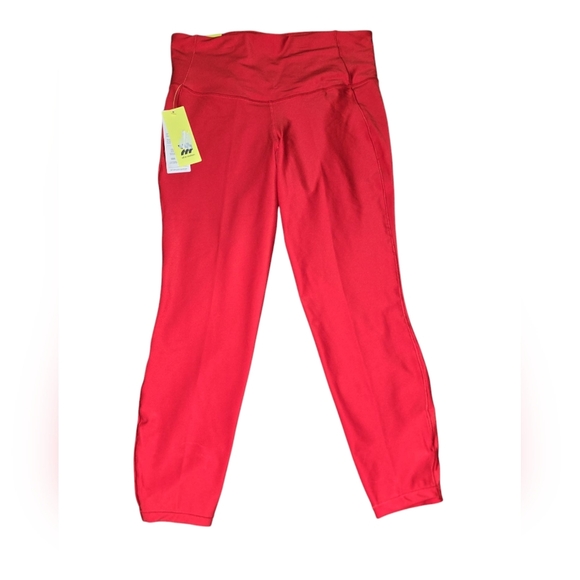 Womens All In Motion, High Rise, Vibrant Red Leggings, Xl, NWT!!! - Picture 1 of 3